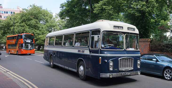 Royal Blue Bristol RELH6G ECW 1460 & Reading 902